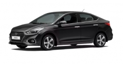 Чехлы для Hyundai Solaris II Sd (сплошной) с 2017